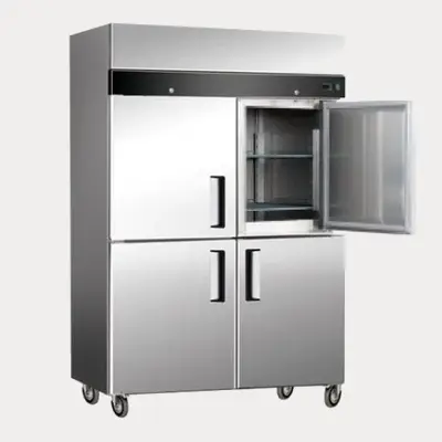 Commercial Four Door Vertical Refrigerator manufacturer in Delhi