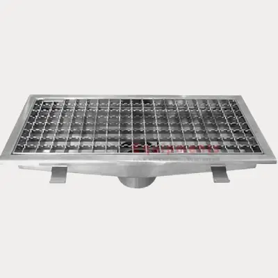 Stainless Steel Drain Trough Grating manufacturer in Delhi